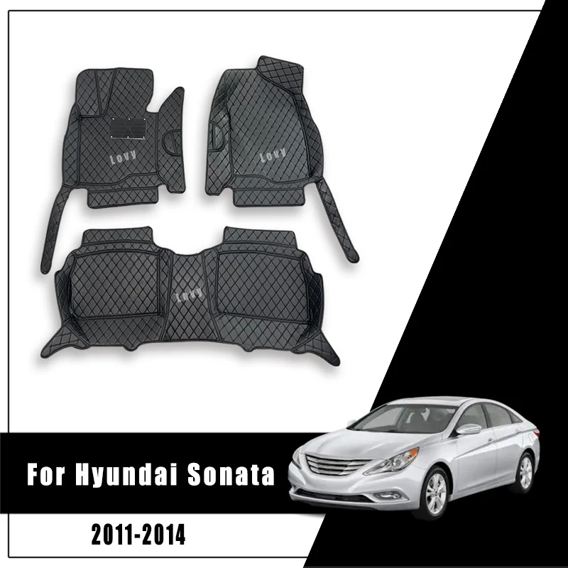 

Коврики, автомобильные коврики для Hyundai Sonata YF 2011 2012 2013 2014, аксессуары для автомобильного интерьера, части, подкладки для ног, педали, чехлы на изделия