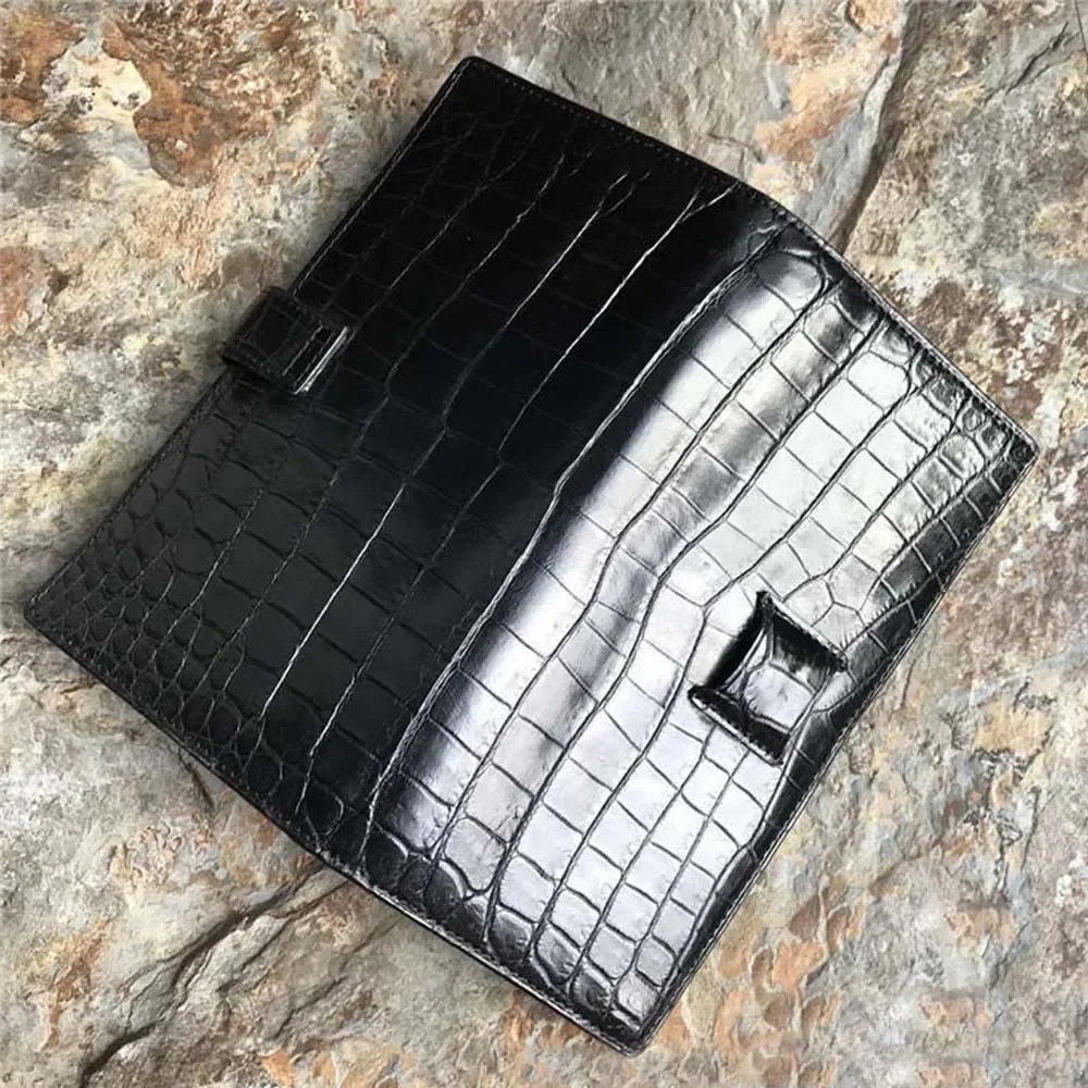 hongsen new arrival crocodile  long  men wallet  male  long men clutch bag  More screens  male purse