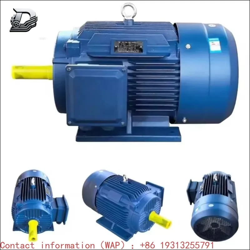 

【Best-selling】Three Phase Asynchronous Motor 380V 1.5 2.2 3 4 5.5kW IE2 IE3 High Efficiency Industrial Pure Copper Winding Quiet
