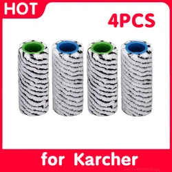 For Karcher FC3 FC5 FC7 Multi-Surface Roller Set Microfiber Washable 2.055-021.0 Roller Brush Vacuum Cleaner Accessories