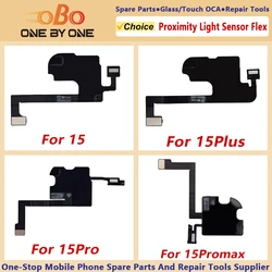 Top Ear Earpiece Speaker Connector Proximity Light Sensor Flex Cable for iPhone 13 14 15 PRO MAX PLUS 13 MINI Replacement  parts