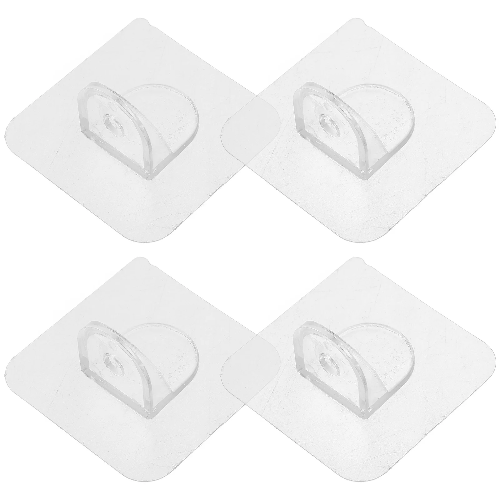 4 Stuks Box Bevestigingsbeugel Baby Hek Antislip Zelfklevende Clip Stabilisator Peuter Speeltuin Ondersteuning Basis Kinderbox Fixator