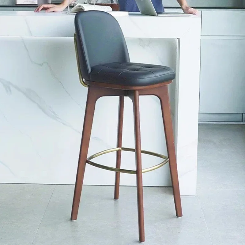 

Salon Lightweight Home Bar Chair Kitchen High Ergonomic Vintage Island Bar Chair Design Taburete Cocina Nordic Bar Furniture