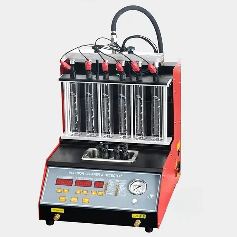 WLD-6D Manually 6 Cylinders Injector Tester & Cleaner