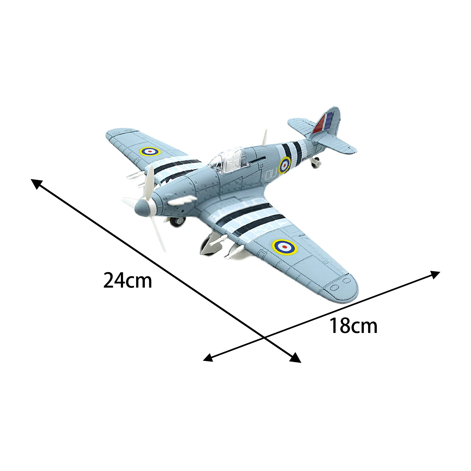 1:48 Fighter Building Kits Educational Desktop Decor Ornament Aircraft Model Mustang Fighter 4D Aircraft Military Model Toys