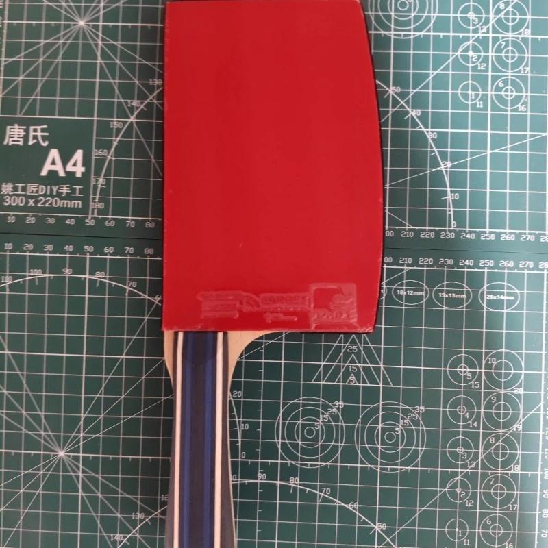 Professional Table Tennis Rackets Special Shape Ping Pong Rackets Handmade Durable Lightweight Racket Portable Racquet Sports