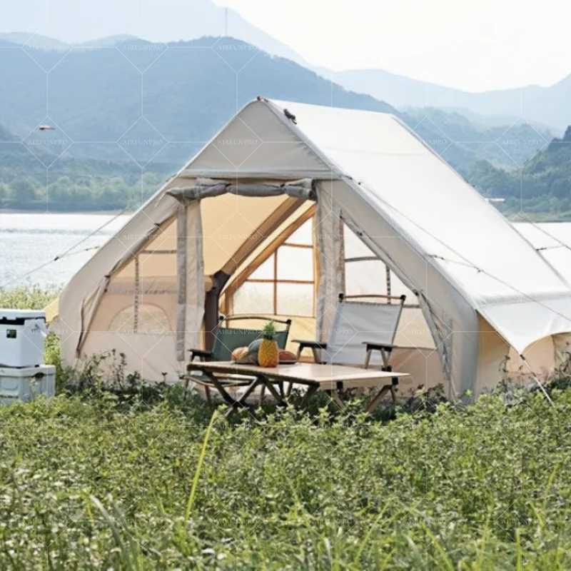 

STLFOEM ODM Luxury Portable 4*3*2m Inflatable Party Camping Tent Waterproof PVC Oxford Cloth with Easy Set-up Pump