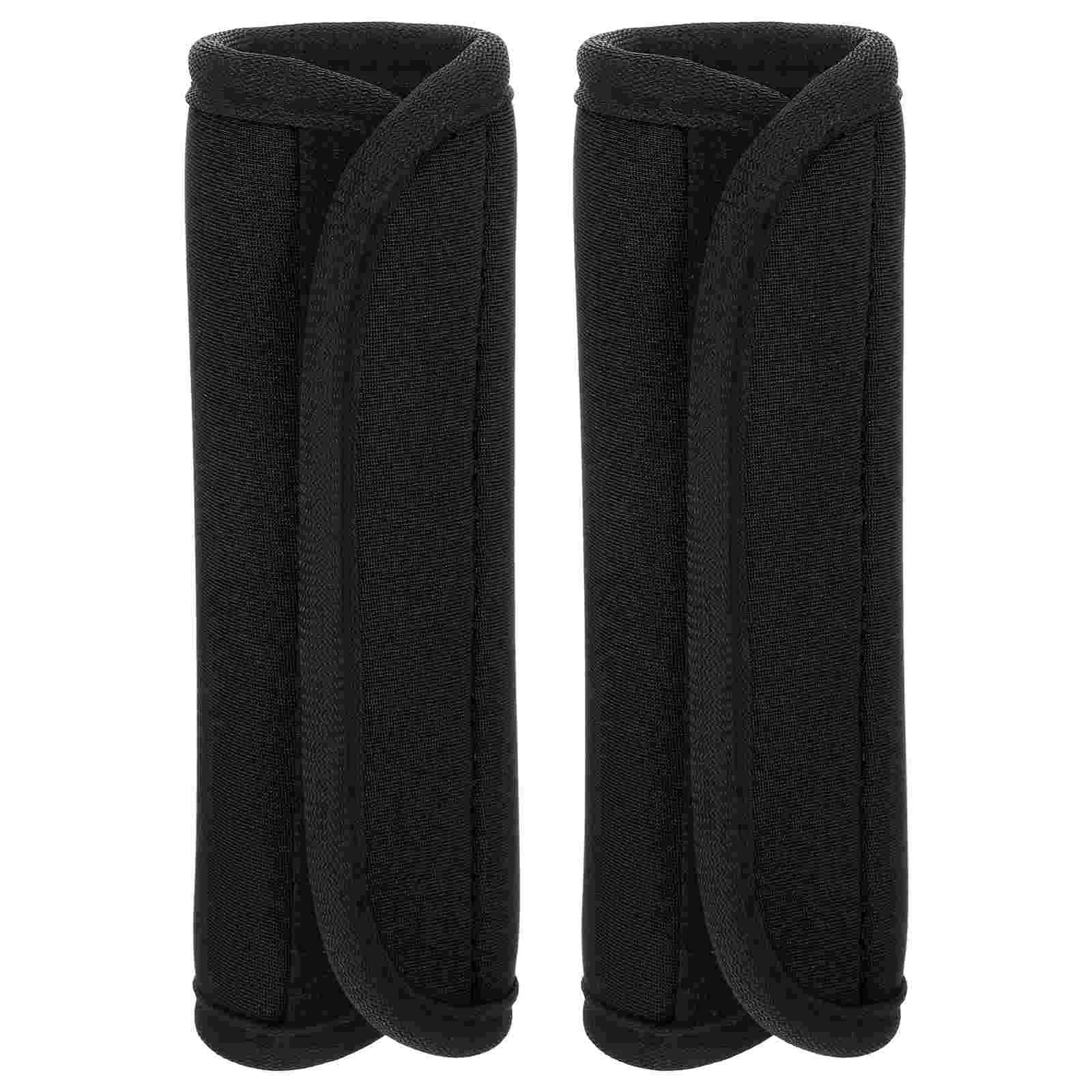 2 Pcs Horizontal Bar Non-slip Barbell Supply Mat Dumbells Tension Rod Protective Pad Polyester Palm Grip Cover Man