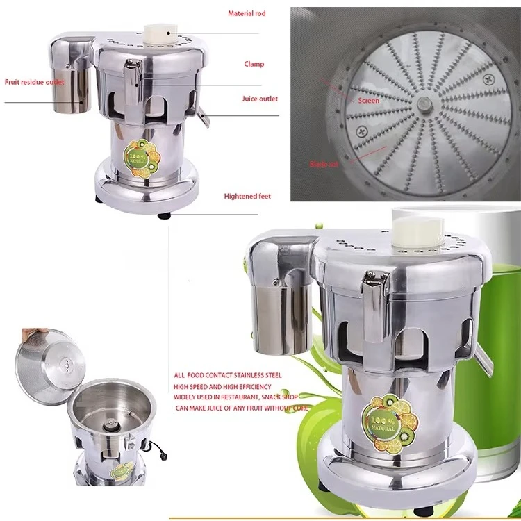 # L Material Juice Extractor Commercial Juice Extractor Juice Extractor Machine Big Promotion 6