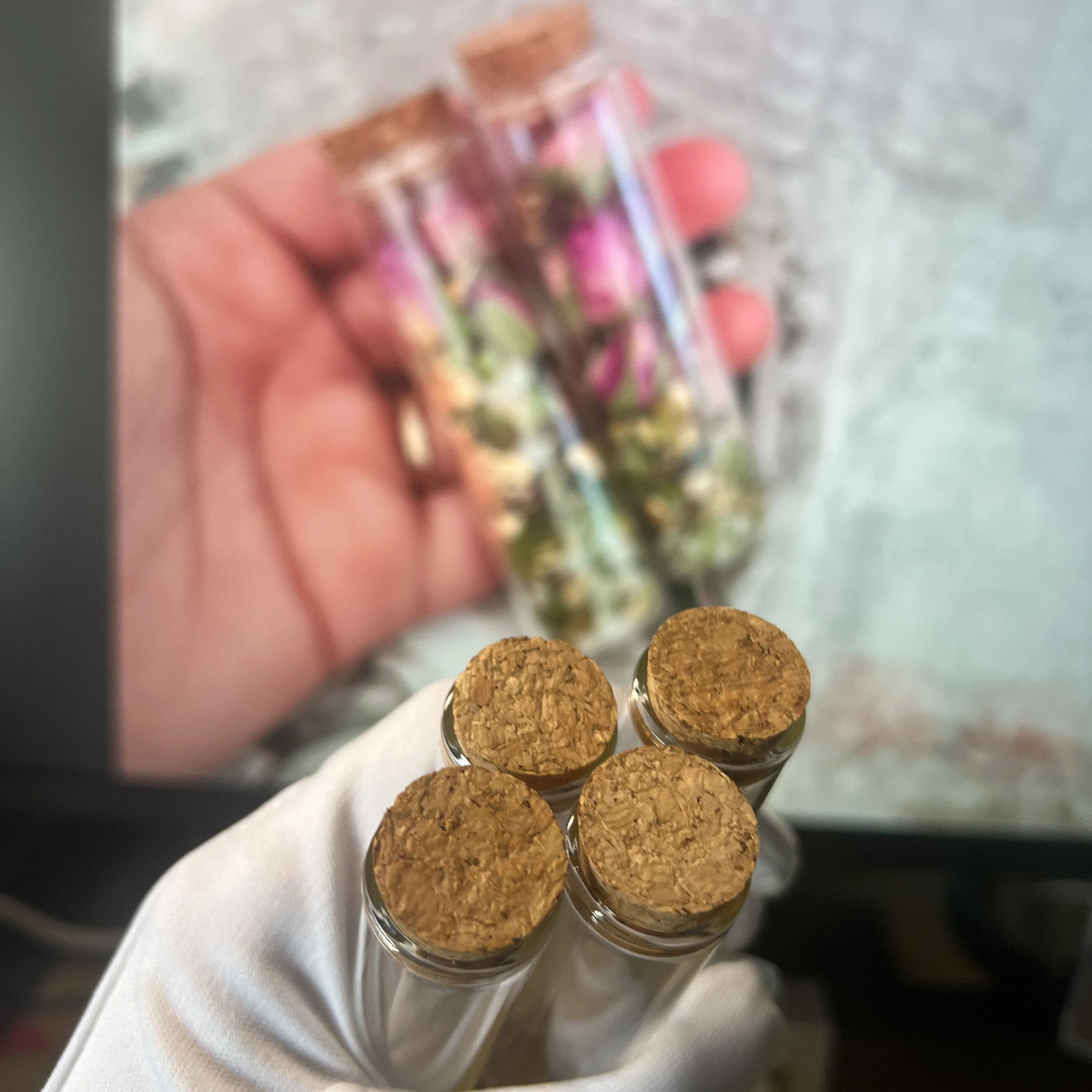 18/24/50 PCS 20ml Glass Bottles Cork 17×22×80mm Glass Jars Test Tube Weddings DIY Crafts Christmas Wishing Tiny Dragees Vials - view 5