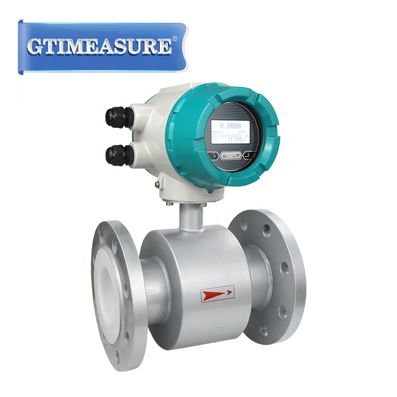 Integrated Sewage and Wastewater Pipeline Magnetic Water Flow Meter Electromagnetic Flowmeter