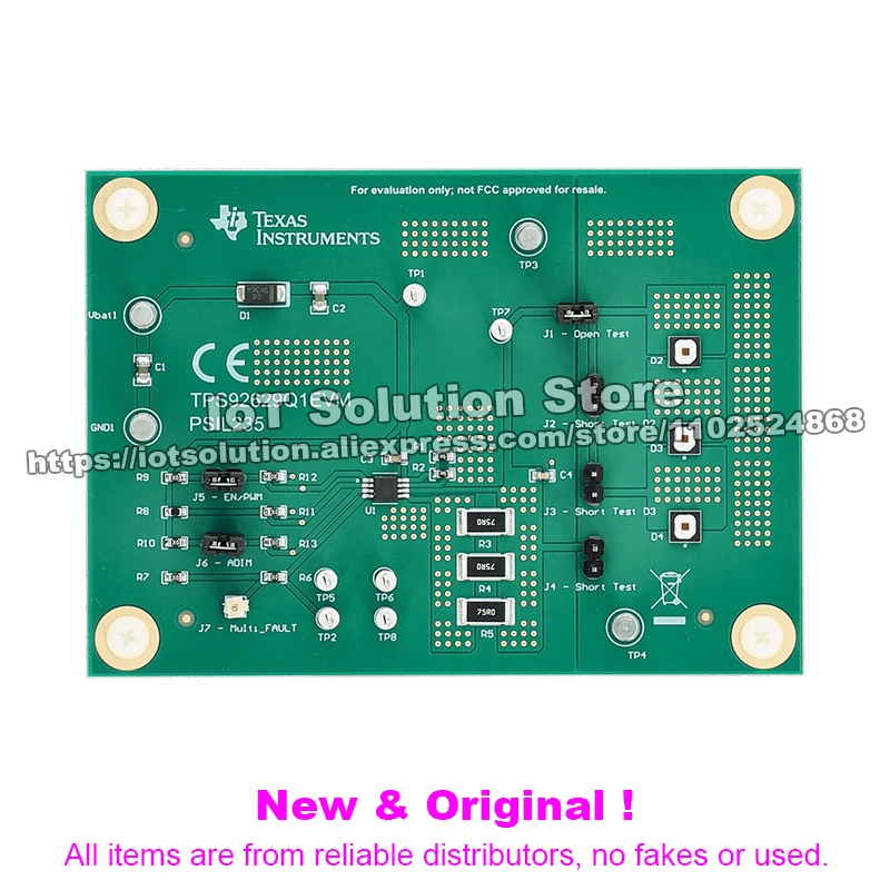 TPS92629Q1EVM TPS92629-Q1 evaluation module for single-channel 40-V high-side LED driver with thermal sharing