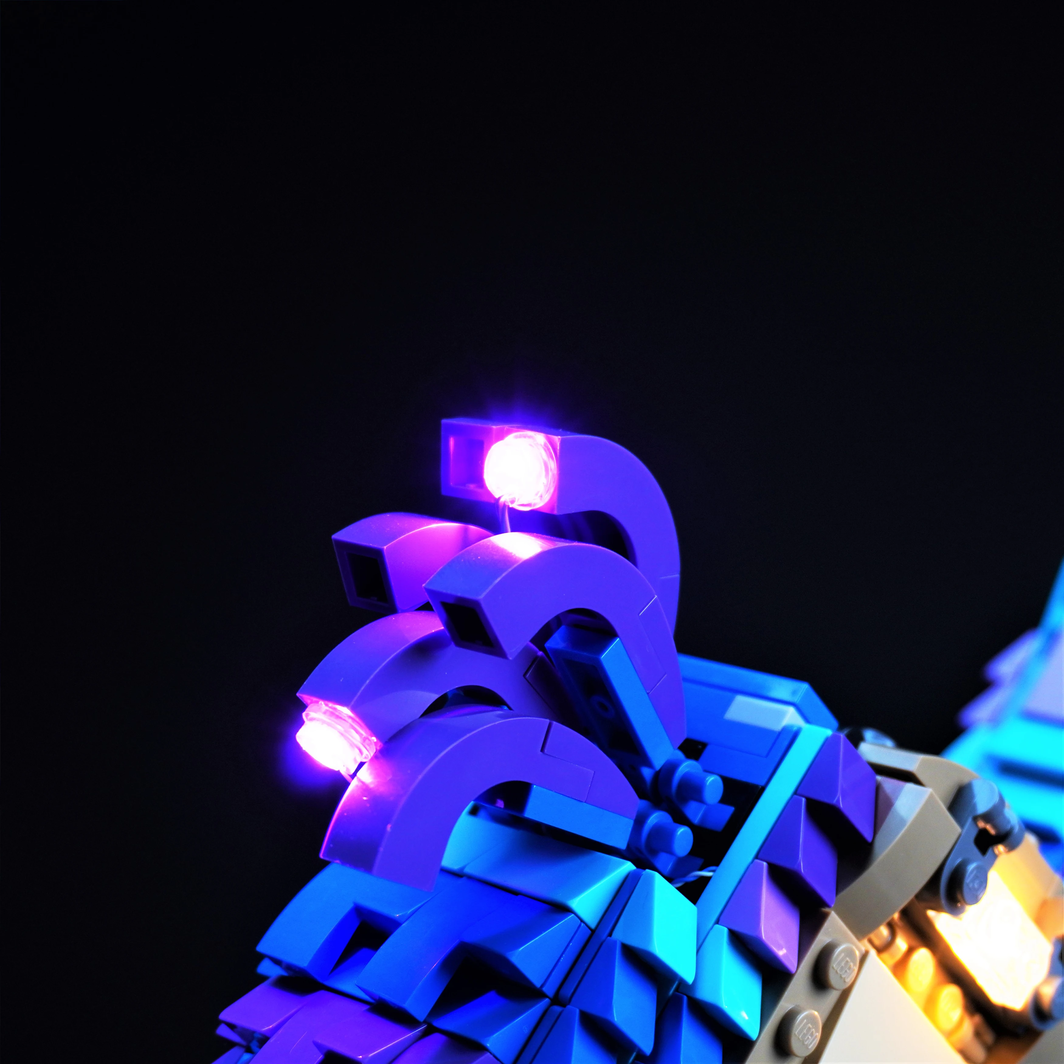 Kit di illuminazione a LED compatibile con 77071 Cartoon Llama Game Style Building Blocks Modello Set di luci decorative con telecomando