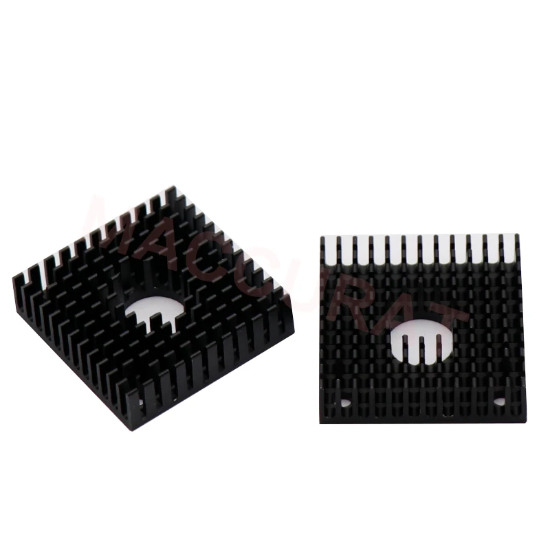 MK7 MK8 Heat Sink 3D Printers Parts 40mm*40mm*11mm Black Heatsink 40x40x11mm Accessories Aluminum Alloy Cooling Fins Sinks Part