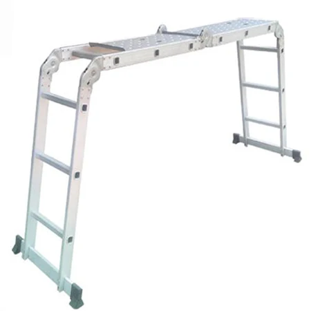 6m Aluminum Folding Marine Ladder Thickening Extrusion Rust-proof Anti-corrosive Marine Ladder