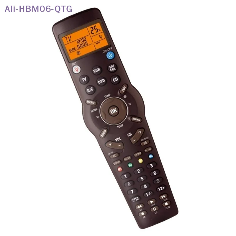 [New] Hot！1Pcs Smart Universal Remote Control For TV/TXT DVD CD VCR SAT/CABLE And A/C RM-991 6 In 1 Learning Infrared Controller