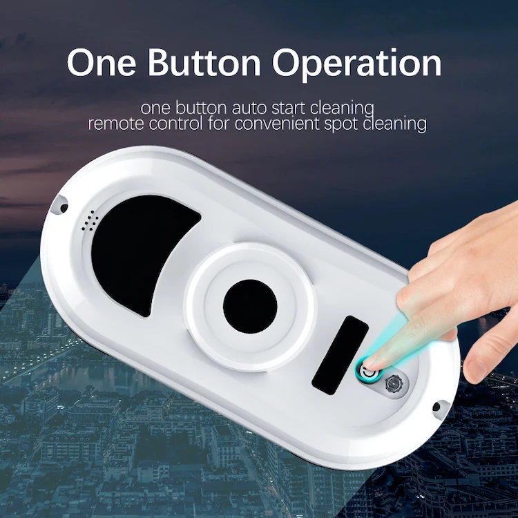 家庭用高層ビルスマート窓掃除機ガラスワイパークリーニングブラシ5600Pa窓掃除ロボット