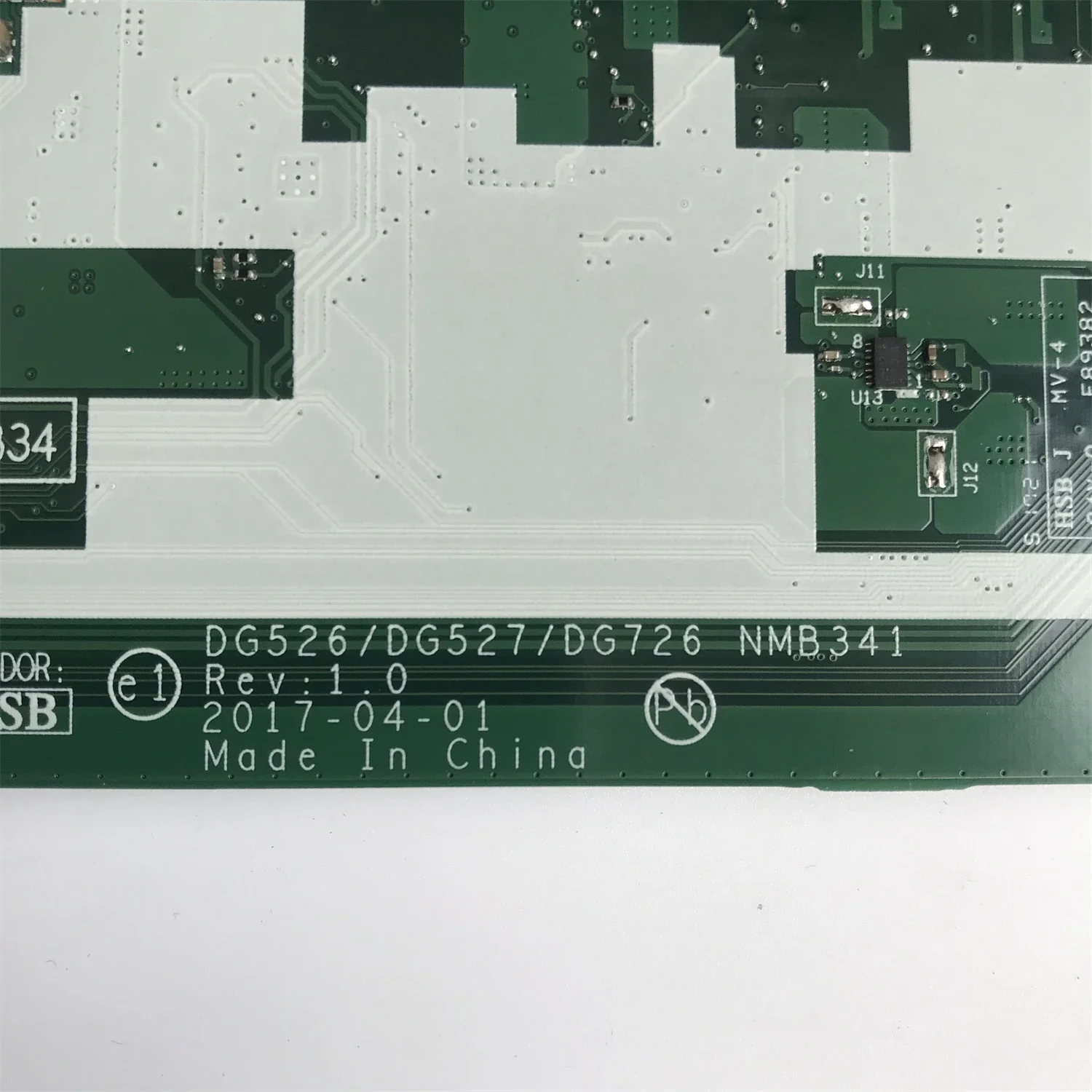 Imagem -02 - Placa-mãe Portátil para Lenovo Ideapad Mainboard 32015abr Dg526 Dg527 Dg726 Nmb341 Nm-b341 100 Testado A10-9620p 4g-ram