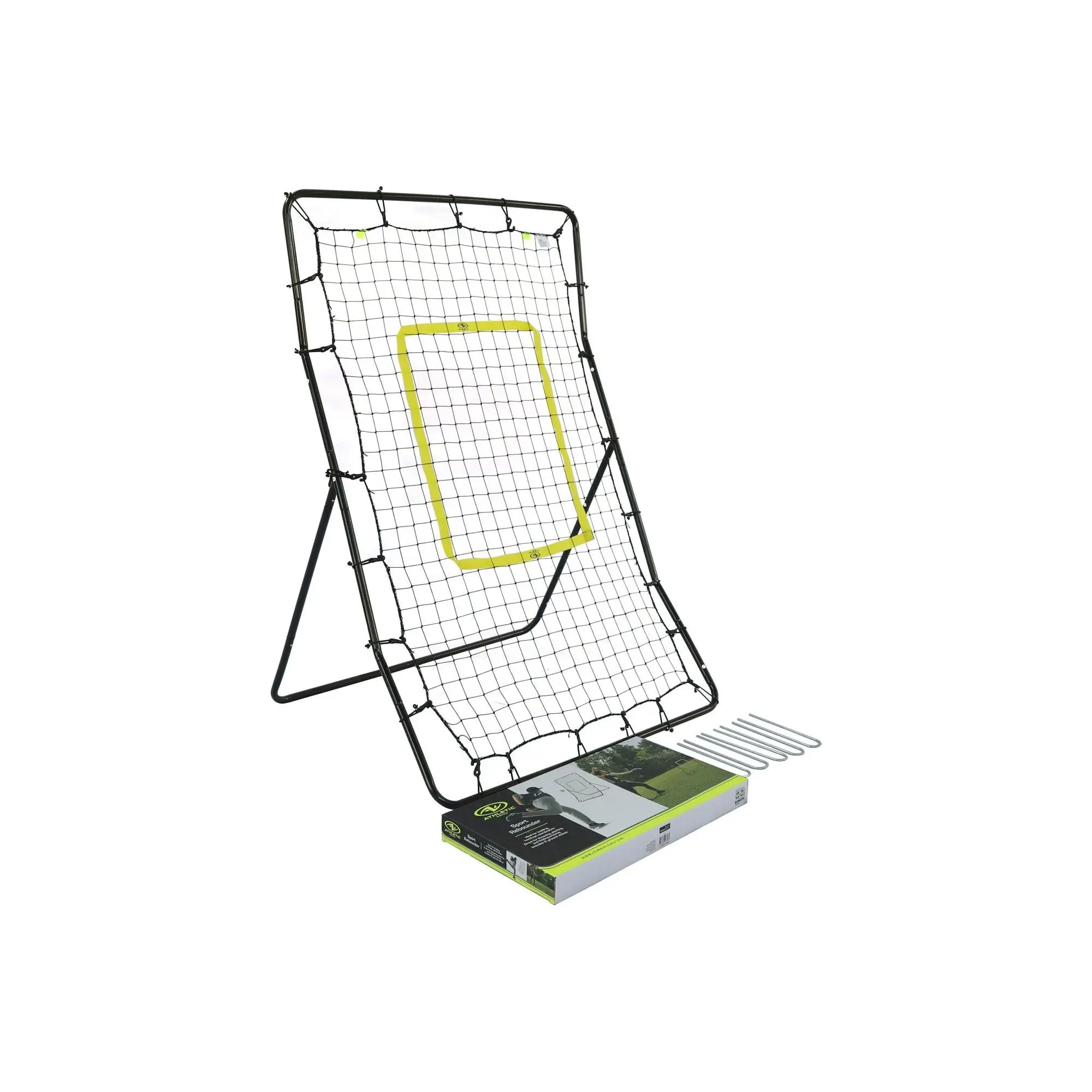 36인치 X 55인치 스포츠 농구 네트, 야구, 소프트볼 및 기타 훈련 장비 (하루 종일 사용 가능)