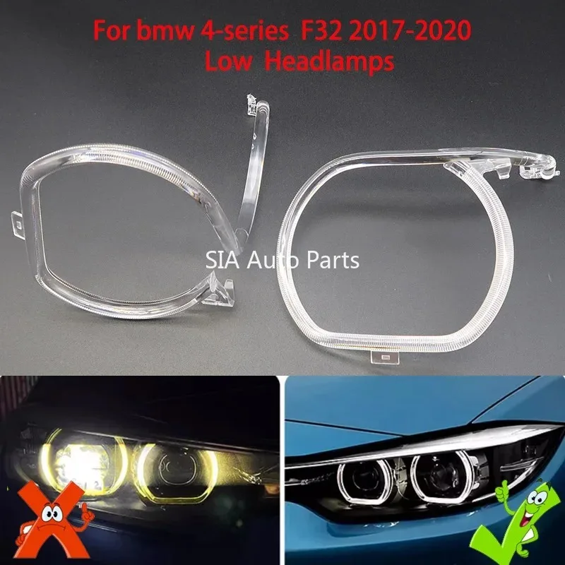 

For BMW 4 Series F32 2017-2020 Car low hernia headlight DRL Light Guide Plate Light Guide Tube Daytime Running Hernia Light