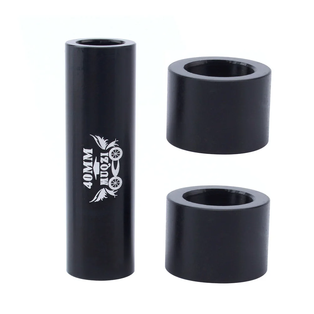 40 مللي متر دراجة هوائية جبلية مانع الصدمات الخلفي كم سبائك الألومنيوم 12 مللي متر الخارجي 8 مللي متر الداخلية ل 14 مللي متر عرض امتصاص دائم مقاوم للصدأ