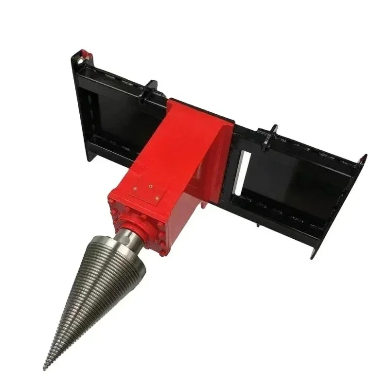YDH40 Firewood Cutting Machine Screw Cone Log Splitter for Excavator