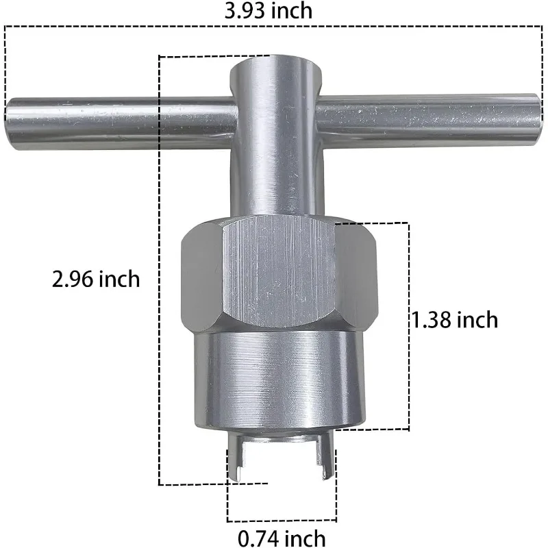 Booth Puller Disassembly Tool, Shower Faucet Cartridge Puller, Bathroom Valve Removal Tool, Spool Extractor for Faucet Repair