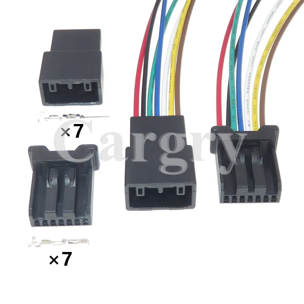 1 комплект, 7P 4A1670-0000 90980-12D92 1310-6736 7189-8974, автомобильный разъем переменного тока в сборе, автоматическая розетка