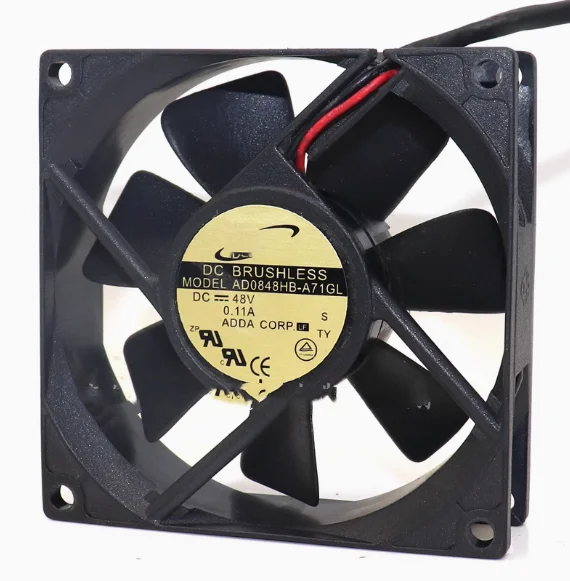 

New Original Fan AD0848HB-A71GL 8025 48V 0.11A 8CM