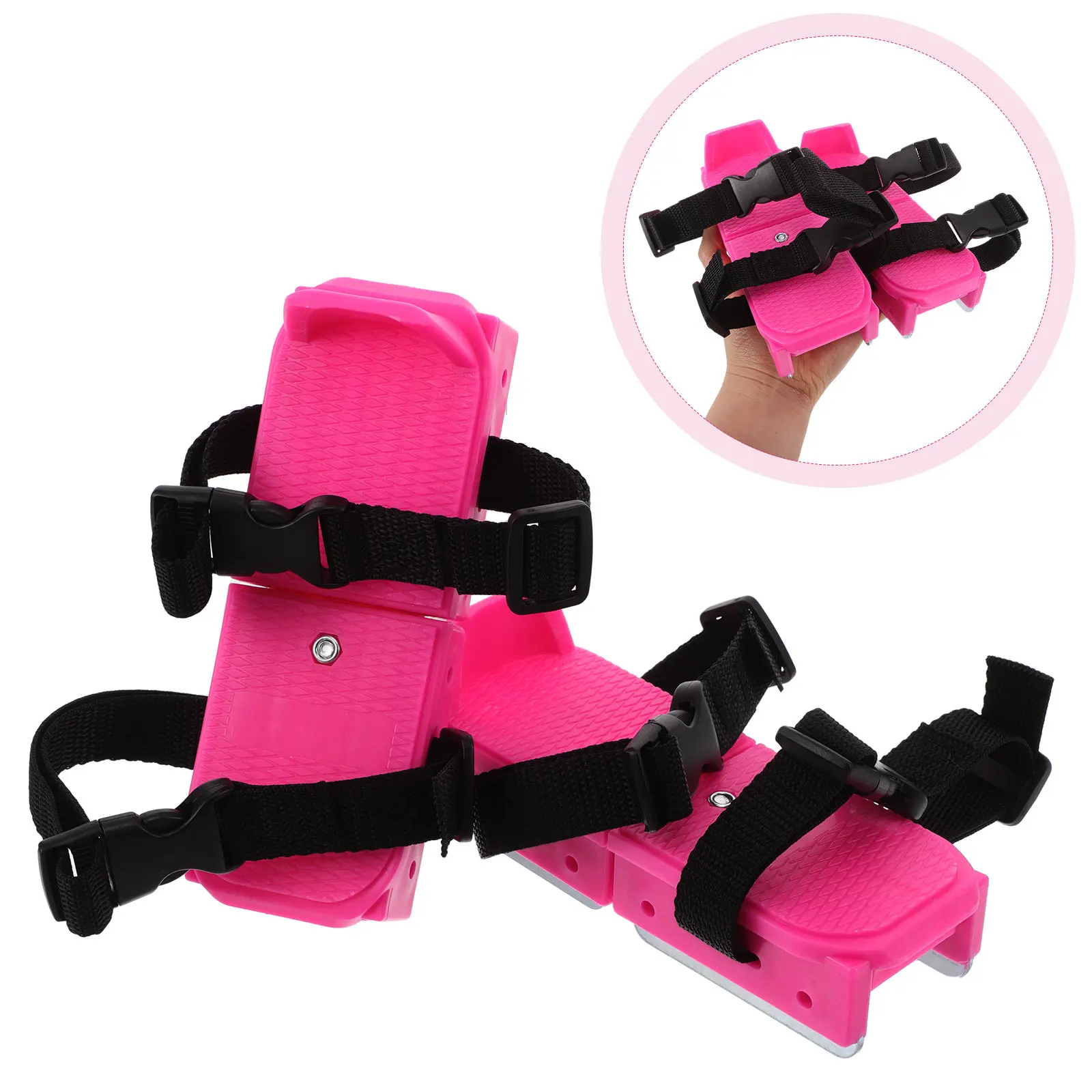 

Пара регулируемых коньков для детей: зимние сноуборды для начинающих, короткие лыжные ботинки, снаряжение для фристайла на снегу, мини-лыжи