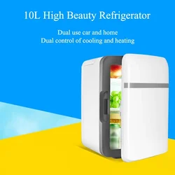 10L Large Capacity Mini Portable Refrigerator Car And Home Dual Purpose Refrigerator Cold And Hot Dual Control Refrigerator