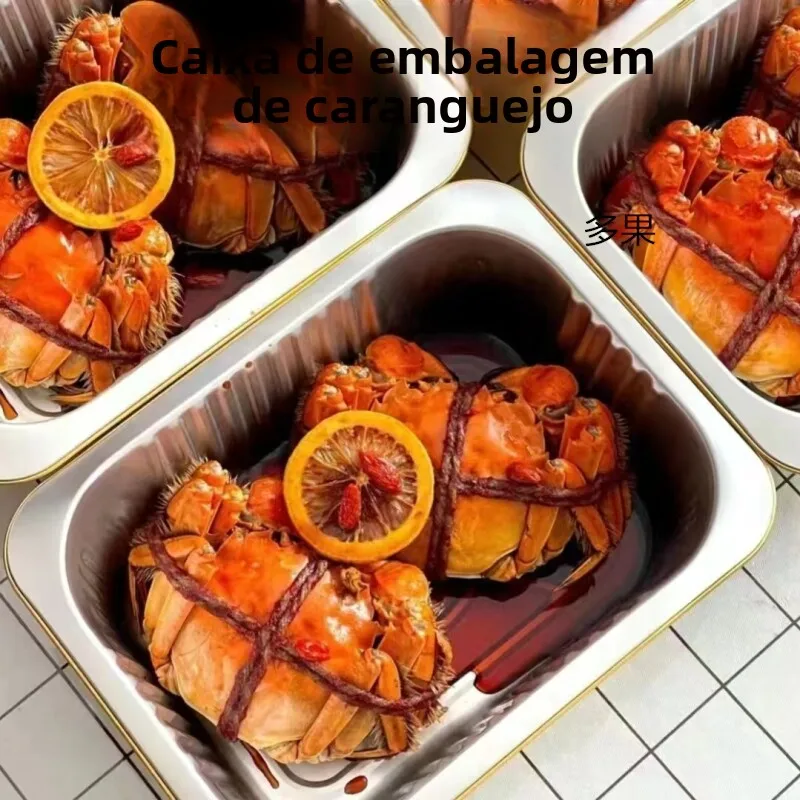 disposable-aluminum-foil-box-for-packaging-cooked-crabs-moon-crabs-flower-carving-large-crabs-takeout-box-kitchen-utensils