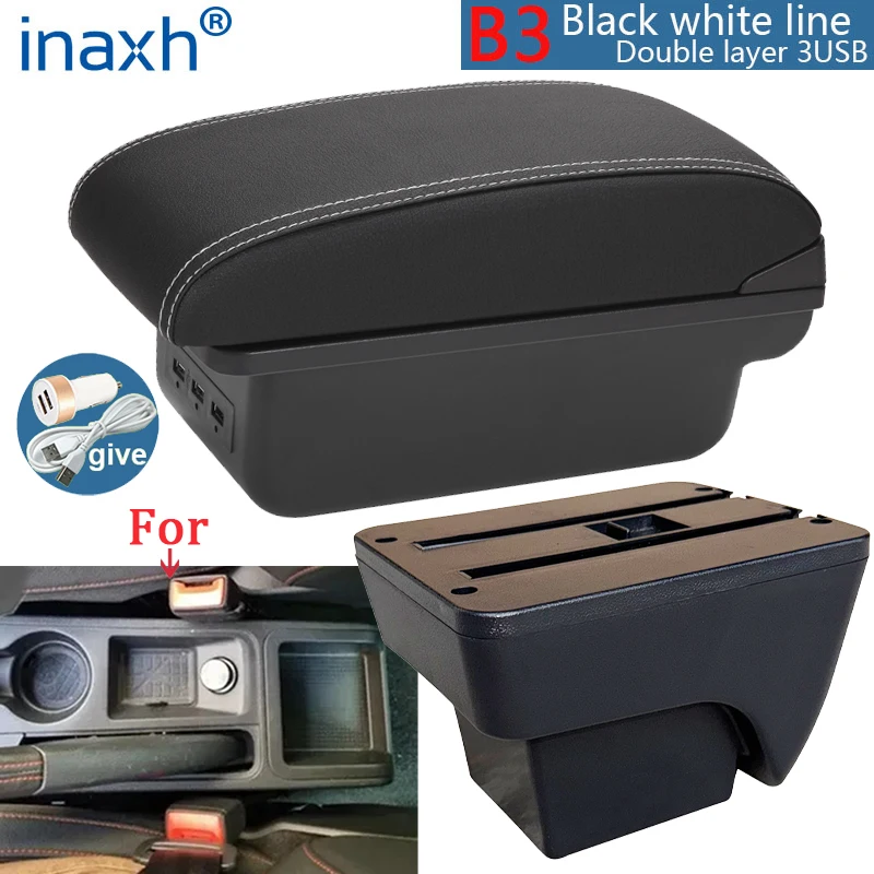Voor Seat Ibiza Armsteun Doos Voor SEAT ARONA IBIZA 6L 6J 2017-2025 Auto Armsteun Auto Opbergdoos Retrofit interieur Auto Accessoires