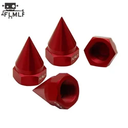 FLMLF CNC Metal Rc Car Wheel Nut Set of 24MM Adapter for 1/5 HPI ROFUN BAHA ROVAN KM BAJA 5B 5T 5SC Truck Parts