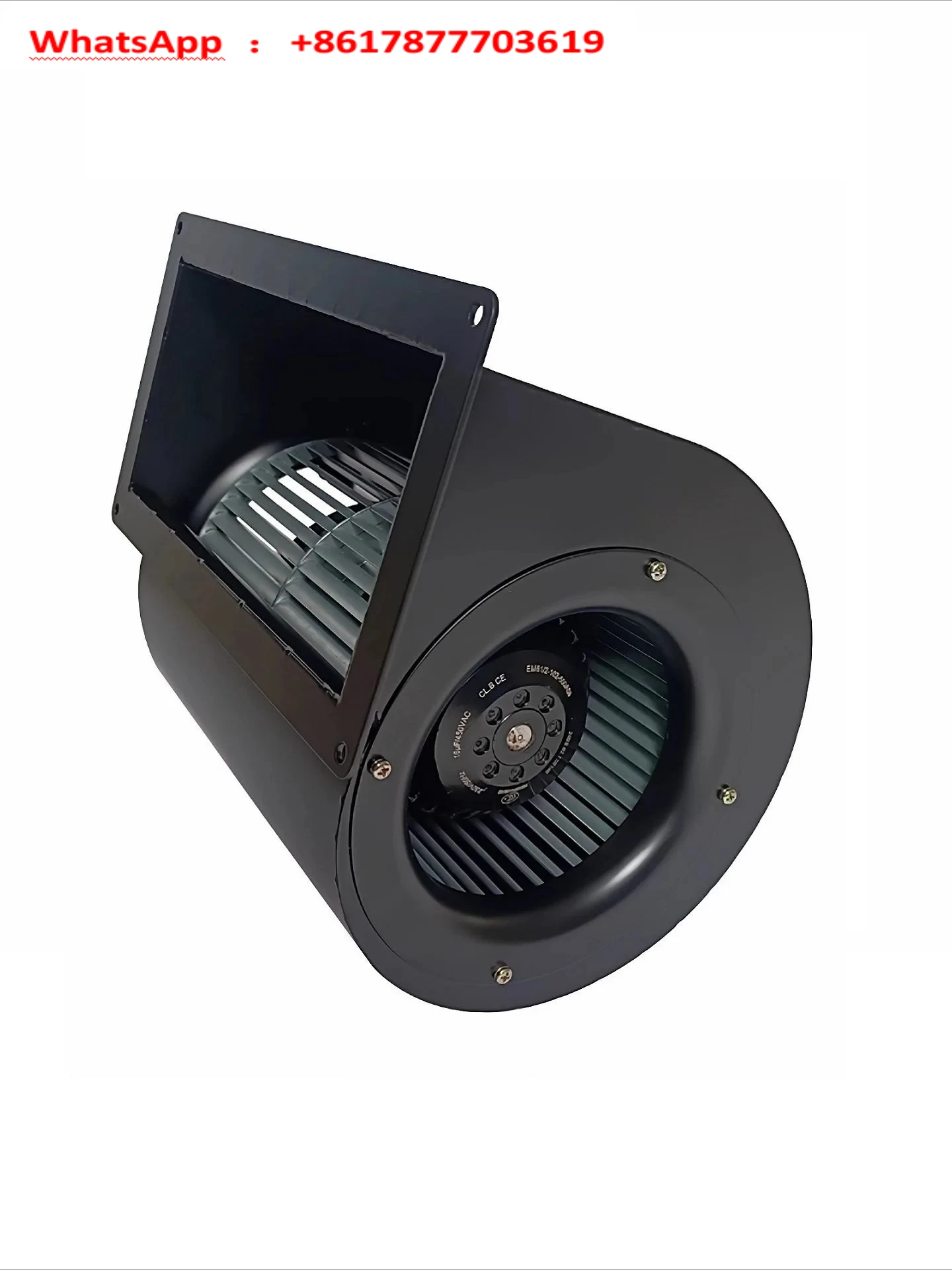Small external rotor motor Multi-wing fan bearing impeller Large air volume Double inlet centrifugal fan EM133C-1