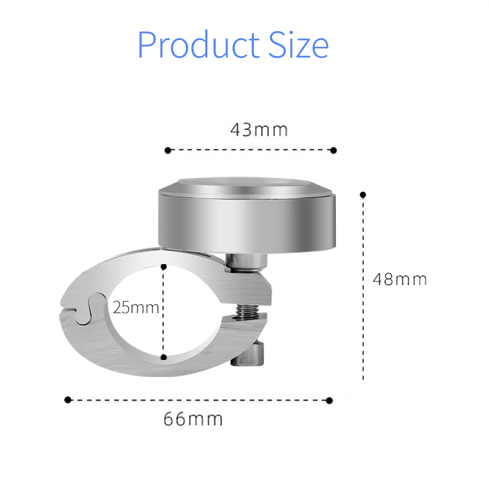 Motorcycle Handlebar Clock Durable Stainless Steel Refit Night Vision Waterproof Shockproof Buckle Watch For Motobike Bicycle image 4