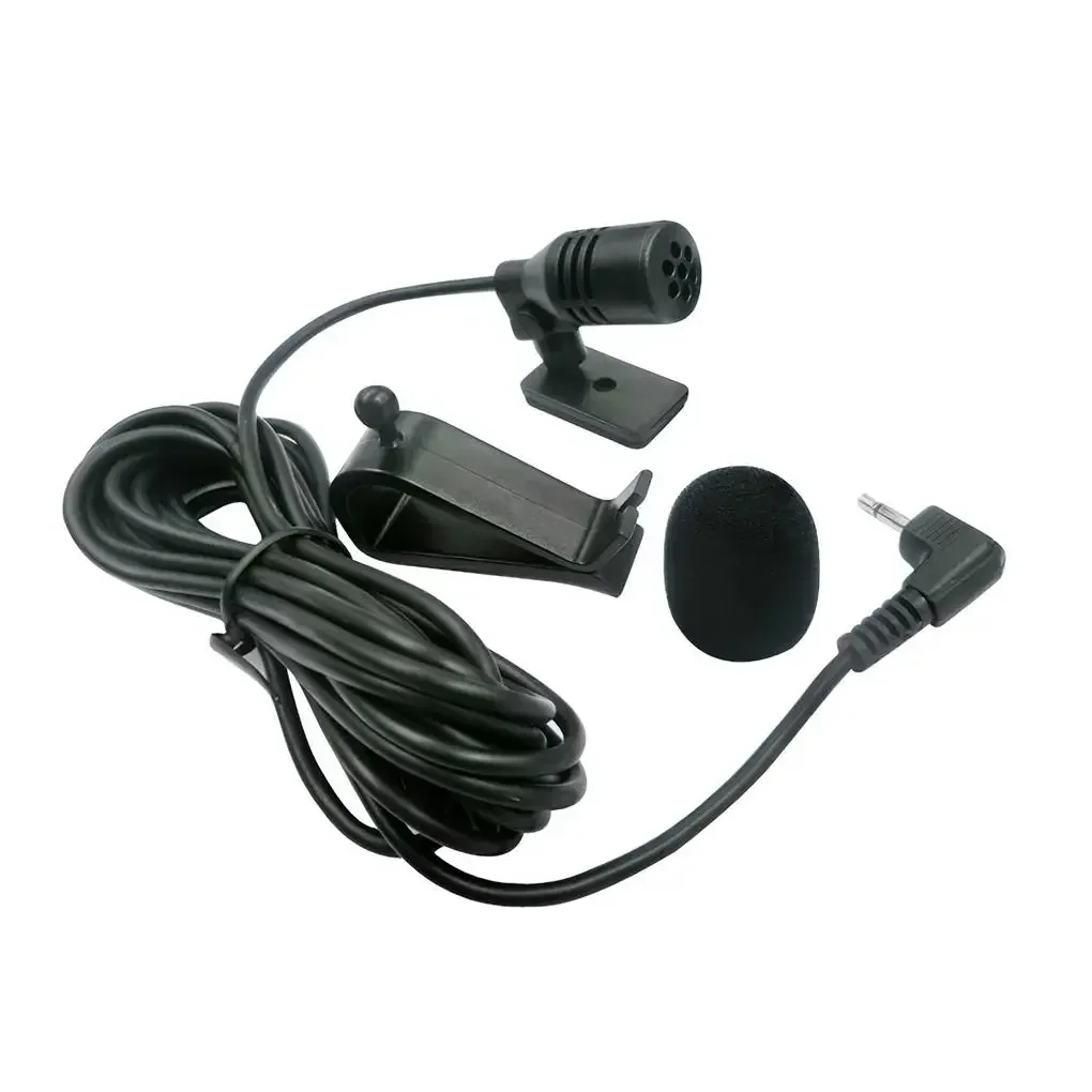 2.5mm Car Audio Microphones Jack Plug Mic Light Vehicular Accessories Consumer Electronics Enabled Replacement