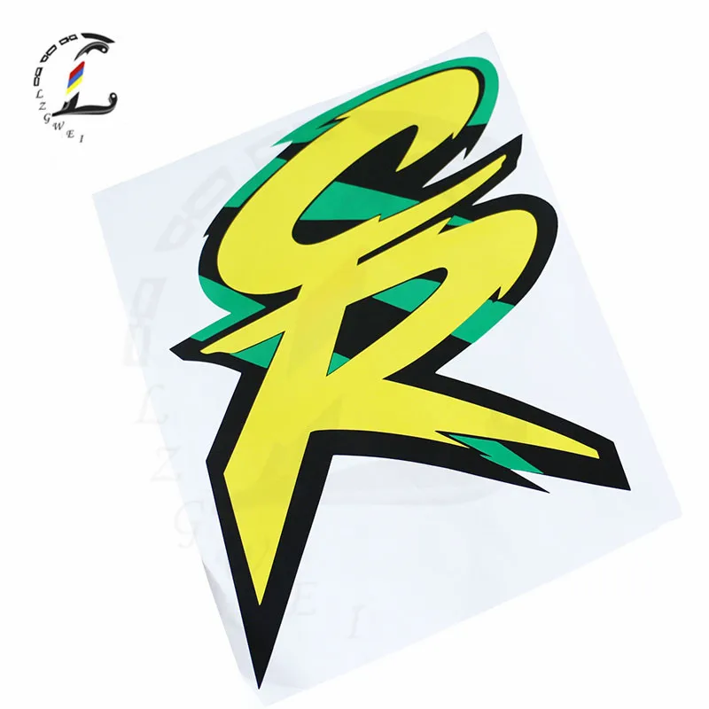 دراجة نارية على الطرق الوعرة خزان الوقود ملصقا لهوندا CR125 CR250 مائي خزان الوقود ملصقا مقاوم للماء