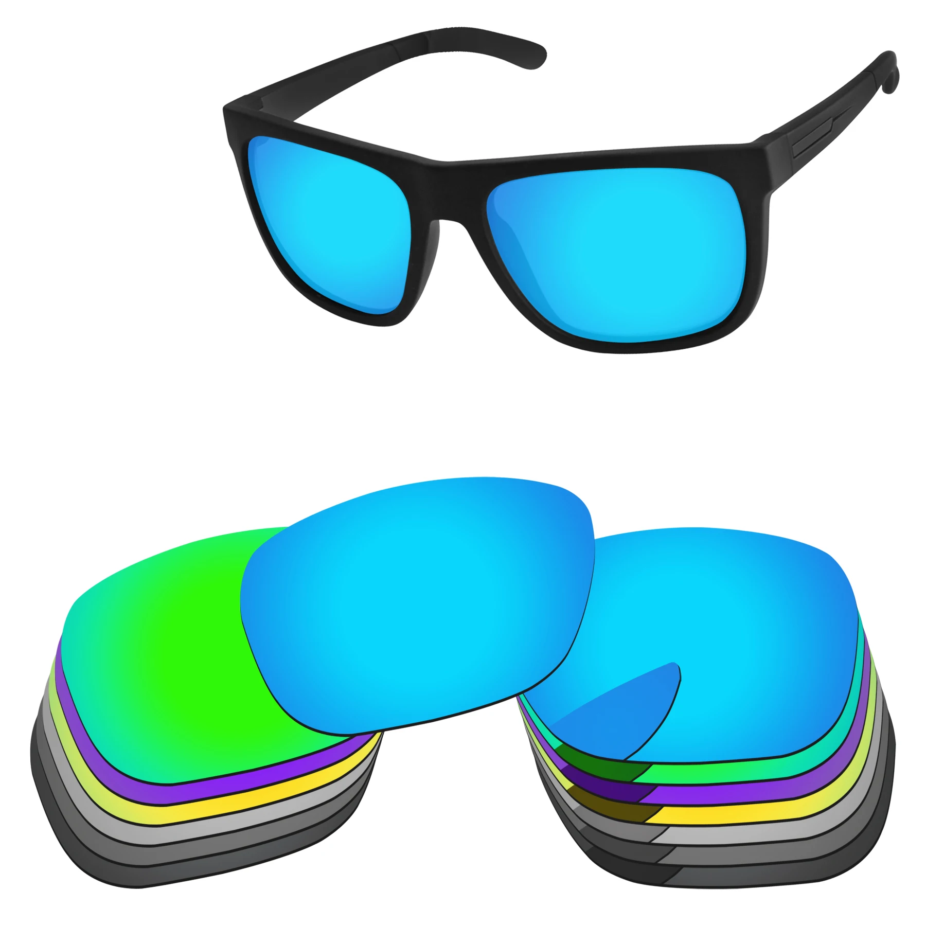 Qyvolux Replacement Lenses for Arnette Fire Drill AN4143 Sunglasses Polarized - Multiple Options