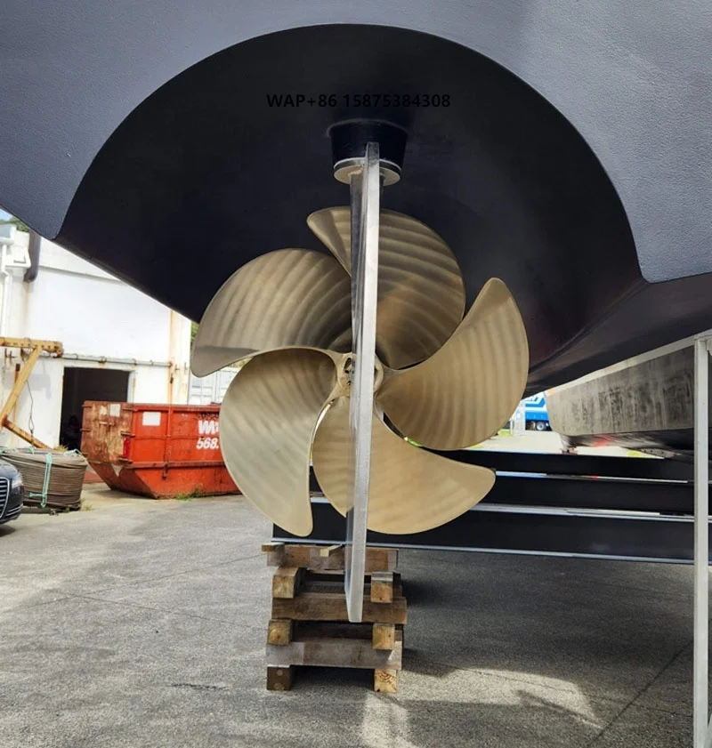 

Marine Customized Size 5 Blades Copper Marine Propeller for Big Boat