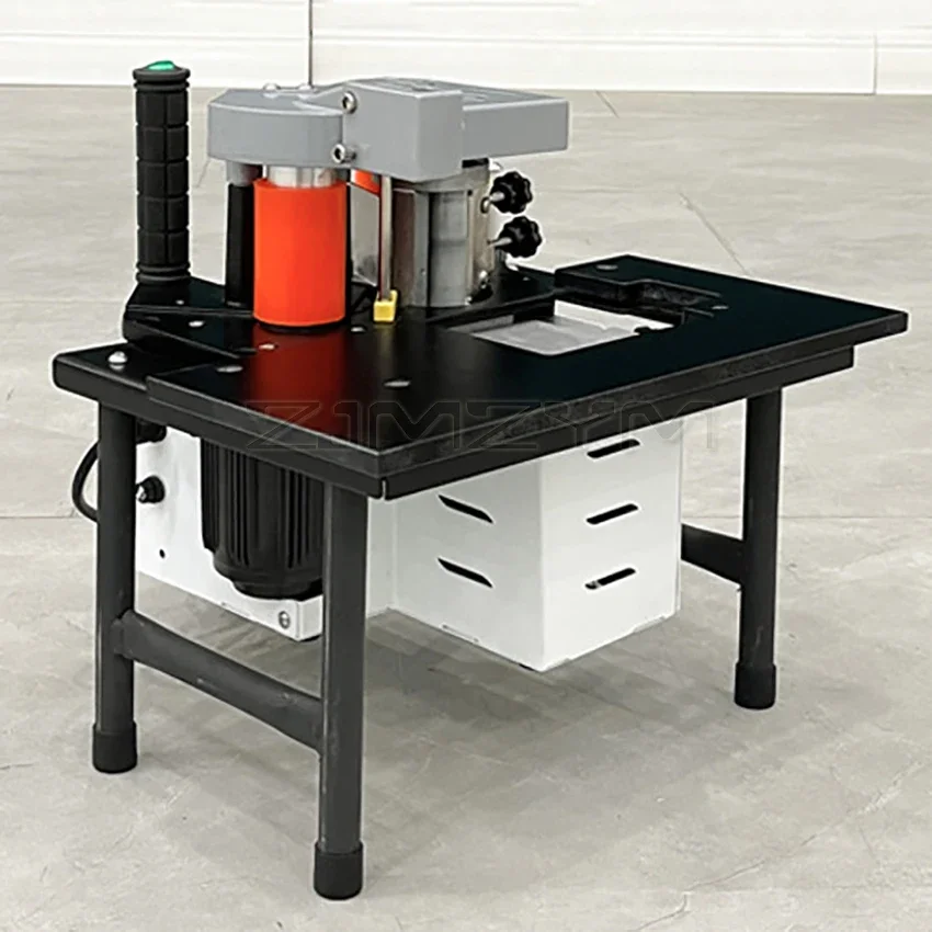 حار بيع دليل حافة النطاقات آلة مزدوجة الجانب الإلتصاق المحمولة حافة بندر النجارة حافة النطاقات آلة 220 فولت/110 فولت 1200 واط