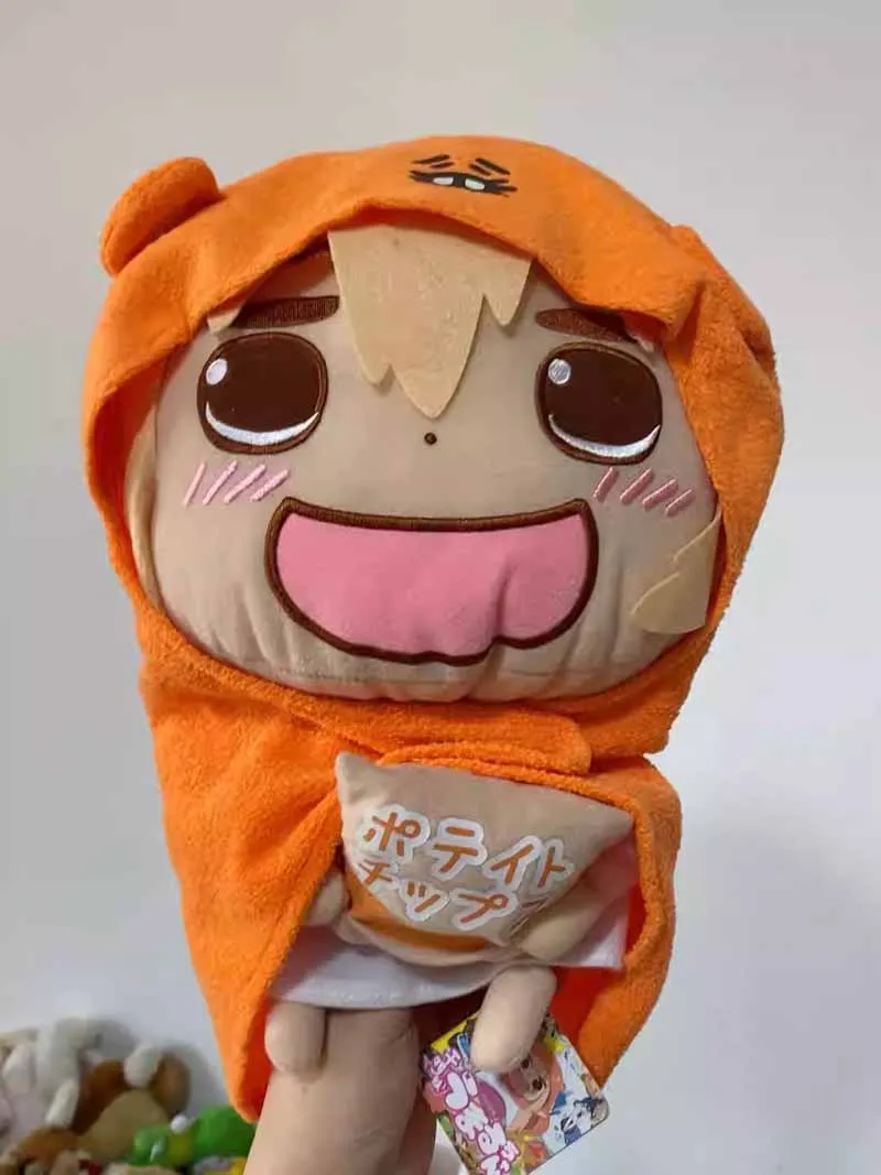 Cute Anime My Two-face Little Sister himoto Umaruchan Doma Umaru con Necolumbus Big Plush farcito cuscino bambola giocattolo regali 35cm