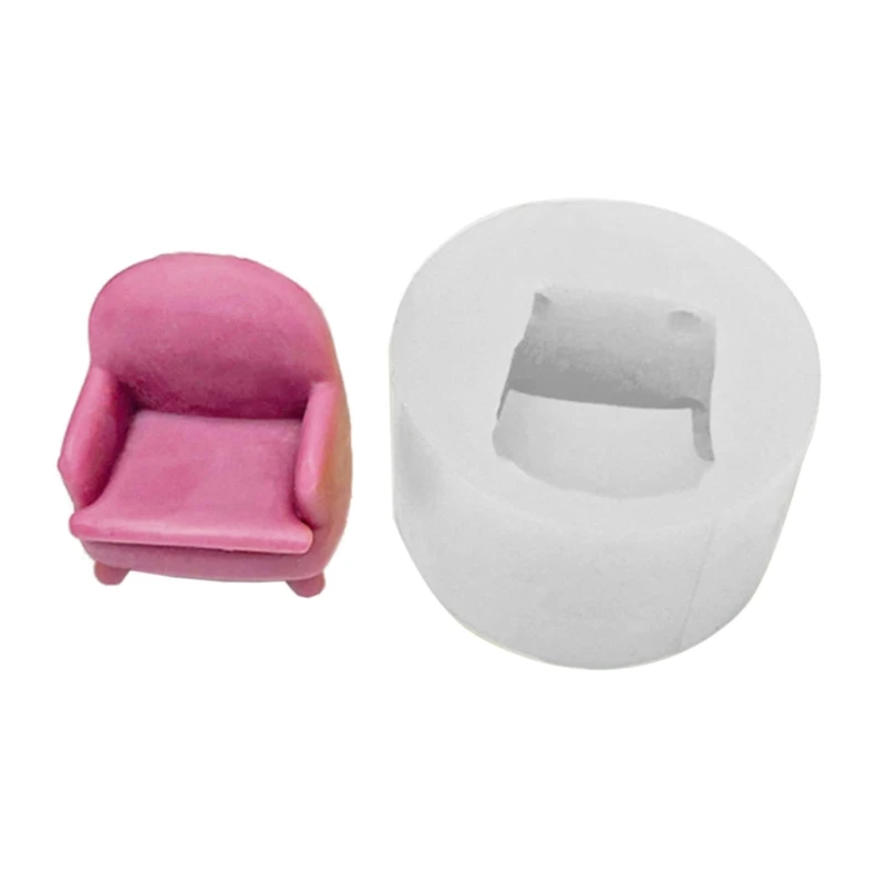 

Small Sofa for Seat Ornament Plaster Mold Used for Resin Casting Jewelry Making