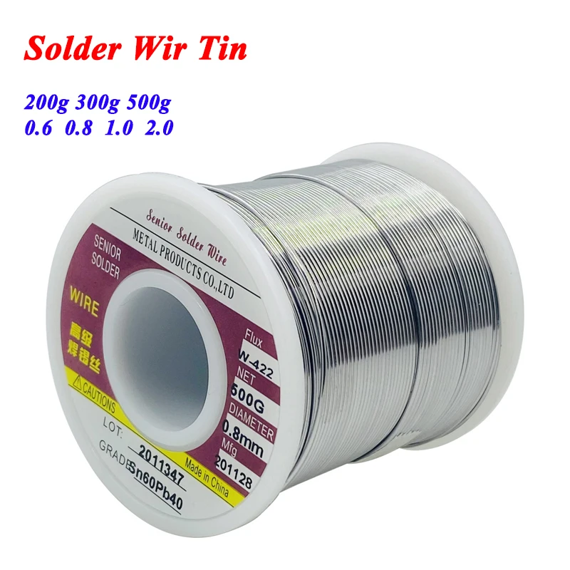 

200 300 500g Leaded Solder Ribbon Rosin High Purity Low Temperature Welding Wire Cleaning High Quality Solder Core