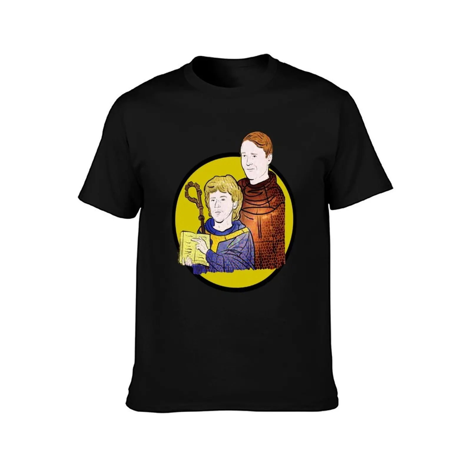 matt and shane-secret pod T-Shirt, Summer Casual Cotton Tee, Oversized Streetwear Tops, Vintage Graphic Print, Unisex Men Women