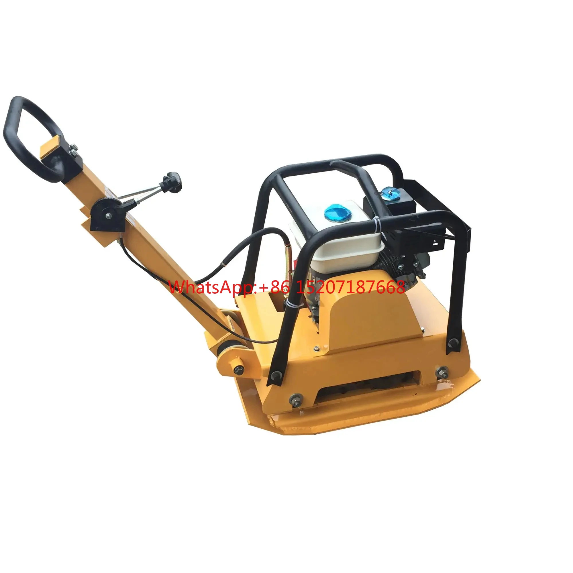 

New Reversible Vibrating Ruler Plate Hydraulic Compactor for Asphalt Road High Load Moment with Engine Motor Core Components