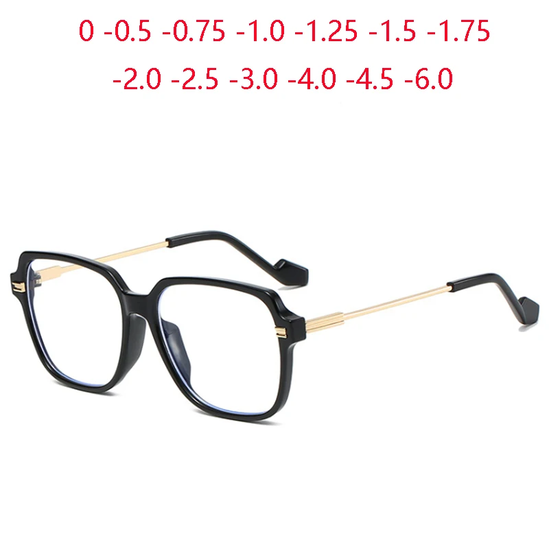 

Photochromic Lenses Square Minus Spectacles Women Men Fashion Student Shortsighted Prescription Glasses 0 -0.5 -0.75 To -6.0