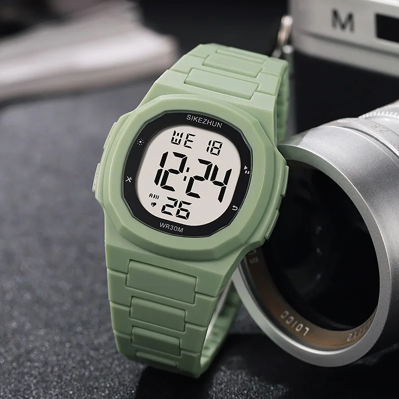 

New Fashion Electronic Watch, Versatile Alarm Clock, Couple's Watch, Casual Sports Wristwatch, Trendy Timepiece for Everyday Use