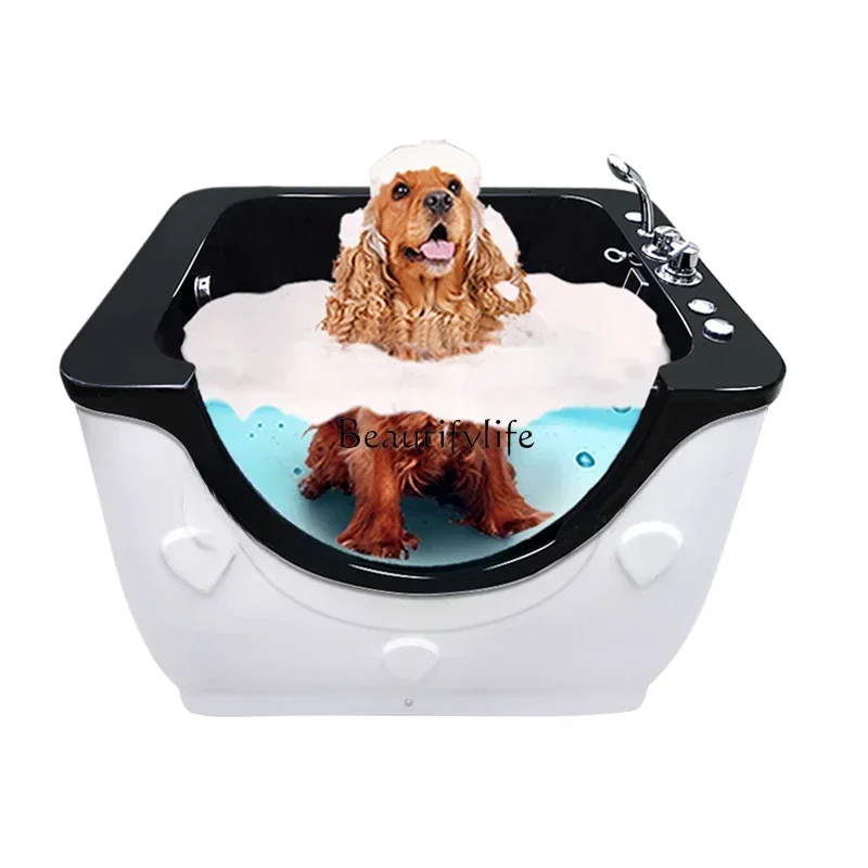 Pet Bathtub Dog Bath Pool Pet Shop Acrylic Spa Bathtub