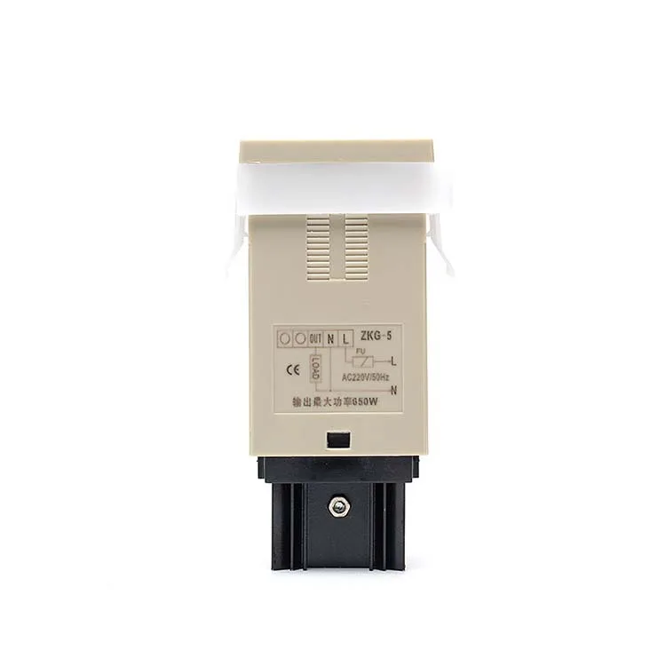 AOYI 1KW Digital Voltage Regulator 220VAC SCR ZKG-51 Single Phase for Industrial Equipment Usage Voltage Adjustment